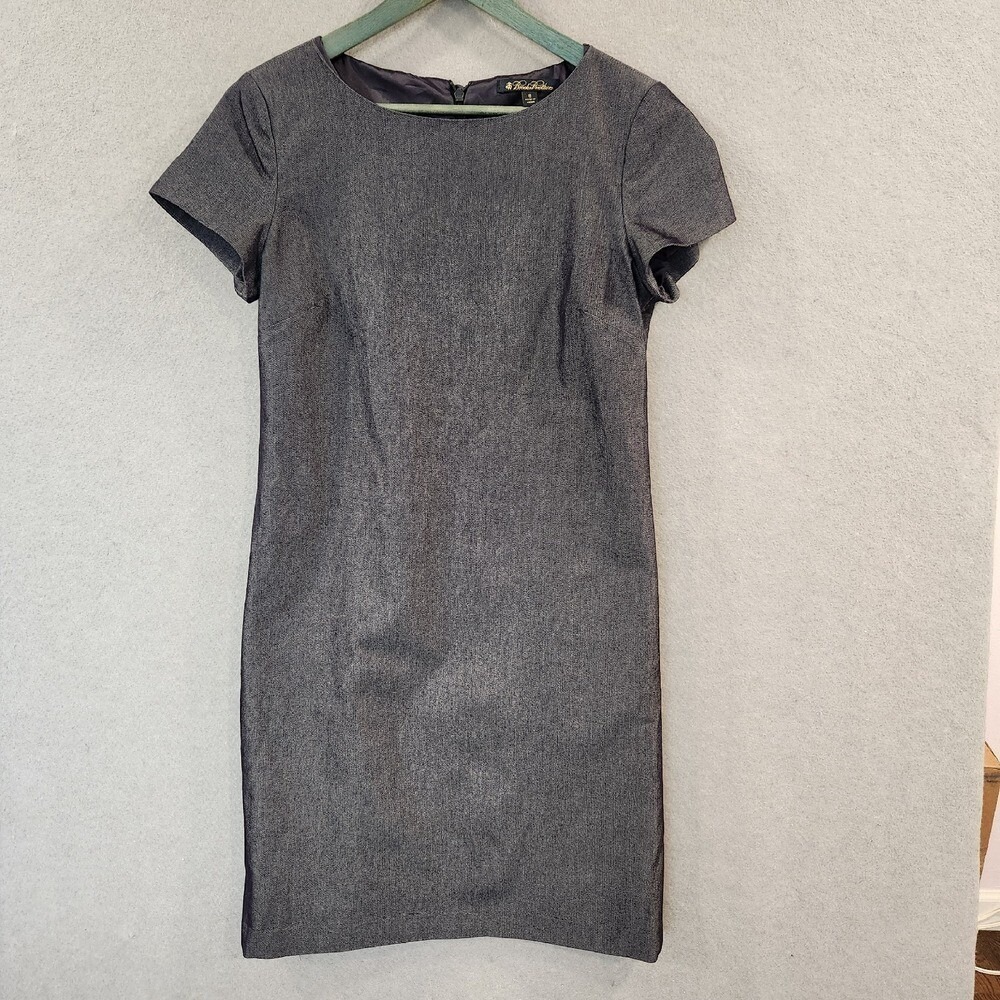 Brooks Brothers‎ Shift Dress Womens 8 Cap Sleeve Lined Quality